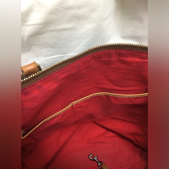 Dooney and Bourke Shoulder/Hand bag. Blue - Picture 6 of 16